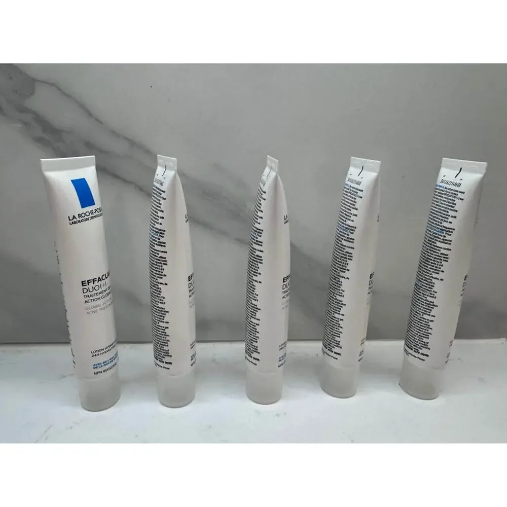 Lot of 5 of La Roche-Posay Effaclar Duo Global Action Acne Spot Treatment 40 ml
